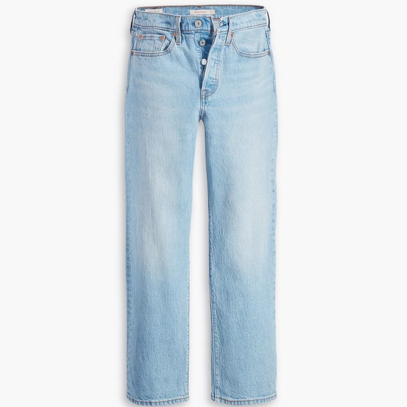 Levi’s Premium Wedgie Straight Fit Women’s Jeans -Light Wash - Picture 7 of 16